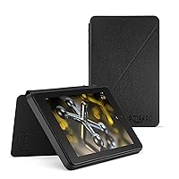 Standing Leather Case for Fire HD 6 (4th Generation), Black