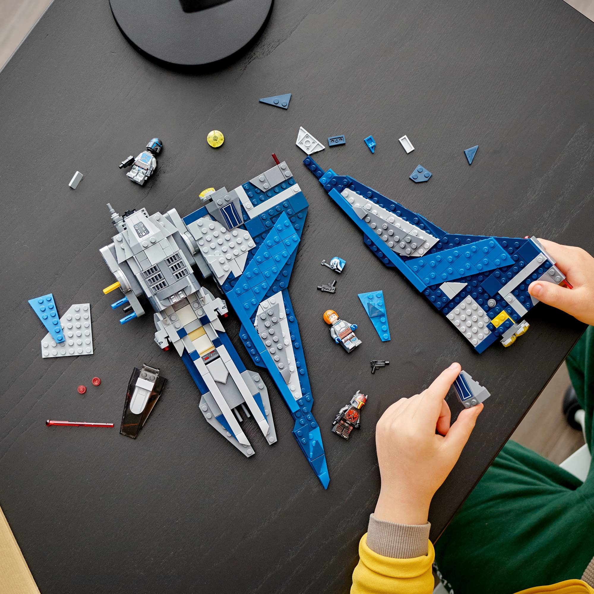 LEGO Star Wars Mandalorian Starfighter 75316 Awesome Toy Building Kit for Kids Featuring 3 Minifigures; New 2021 (544 Pieces)