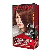 Revlon Colorsilk Beautiful Haircolor Ammonia-free Permanent Haircolor (Pack of 2) (31 Dark Auburn)