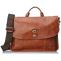 Will Leather Goods Men's Kent Messenger, Tan, One Size