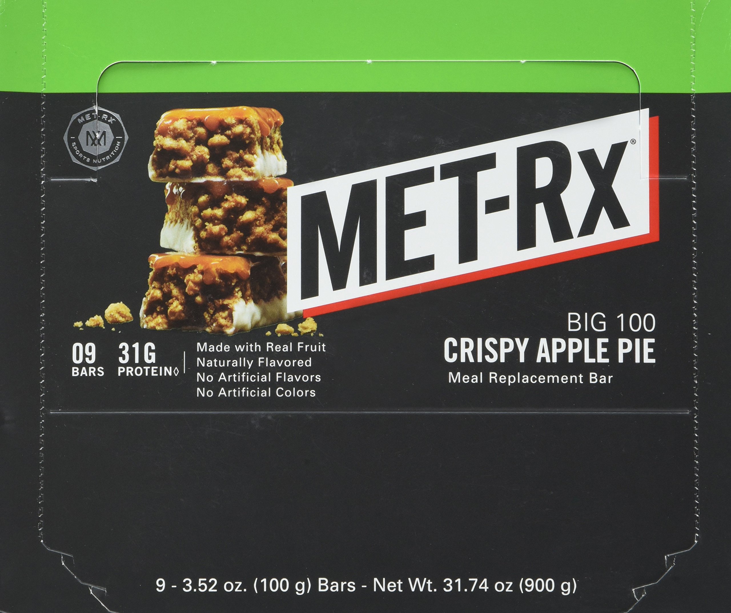 Met-Rx Big 100 Colossal Apple Pie, 9 Count