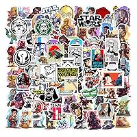 100 Pcs Star Wars Stickers Pack Waterproof Sticker Decals Laptops Skateboard Luggage Car for Kids Teens Adults Stickers