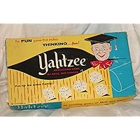 YAHTZEE: An Exciting Game of Skill and Chance #950 1961 VINTAGE