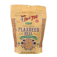 Bob's Red Mill Resealable Organic Brown Flaxseed Meal, 16 Oz (4 Pack)