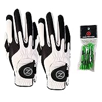 Male Men's Compression-Fit Synthetic Golf Glove, Universal Fit
