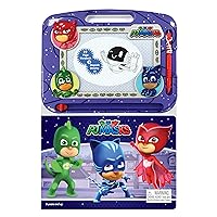 Phidal – PJ Masks Activity Book Learning, Writing, Sketching with Magnetic Drawing Doodle Pad for Kids Children Toddlers Ages 3 and Up - Gift for Easter Holiday Christmas, Birthday Phidal – PJ Masks Activity Book Learning, Writing, Sketching with Magnetic Drawing Doodle Pad for Kids Children Toddlers Ages 3 and Up - Gift for Easter Holiday Christmas, Birthday Board book