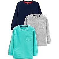 Boys' 3-Pack Long Sleeve Shirts