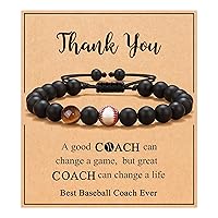 UNGENT THEM Gifts for Teen Boys, Baseball Basketball Soccer Football Bracelet Gifts for Boys, Birthday Graduation Gifts for Boys, Son, Grandson, Brother, Nephew