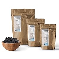 Shungite Stones - by wellness hut - Authentic Tier III Karelian Rocks for Drinking Water Infusion - Natural Minerals with High Fullerenes Content - 1-Pound Bag