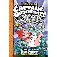 Captain Underpants and the Invasion of the Incredibly Naughty Cafeteria Ladies from Outer Space: Color Edition (Captain Underpants #3) Captain Underpants and the Invasion of the Incredibly Naughty Cafeteria Ladies from Outer Space: Color Edition (Captain Underpants #3) Audible Audiobook Kindle Paperback Audio CD Hardcover