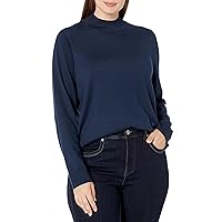 Amazon Essentials Women's Lightweight Mockneck Sweater (Available in Plus Size)