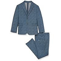 Isaac Mizrahi Slim Fit Boy's Check Suit