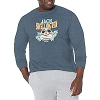 Disney Big & Tall The Nightmare Before Christmas Tiki Jack Men's Tops Short Sleeve Tee Shirt