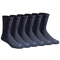 Dickies Men's Dri-Tech Essential Moisture Control Crew Socks Multipack
