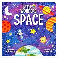 Little Wonders SPACE - Introduction to the Solar System: Multi-Activity Children's Board Book Including Flaps, Wheels, Tabs, and More