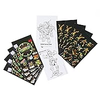 Teenage Mutant Ninja Turtles Sticker Sheets, 8 Count, Party Supplies