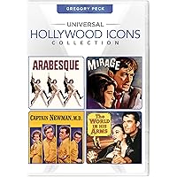 Universal Hollywood Icons Collection: Gregory Peck (Arabesque / Mirage / Captain Newman, M.D. / The World in His Arms) [DVD]