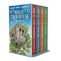 Magic Tree House 1-4 Treasury Boxed Set Magic Tree House 1-4 Treasury Boxed Set Paperback Kindle Hardcover Audio CD