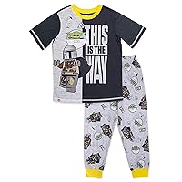 LEGO Star Wars Boys' Pajamas 2-Piece PJ Pants Set, Little Kids Size 4/5 to 10/12