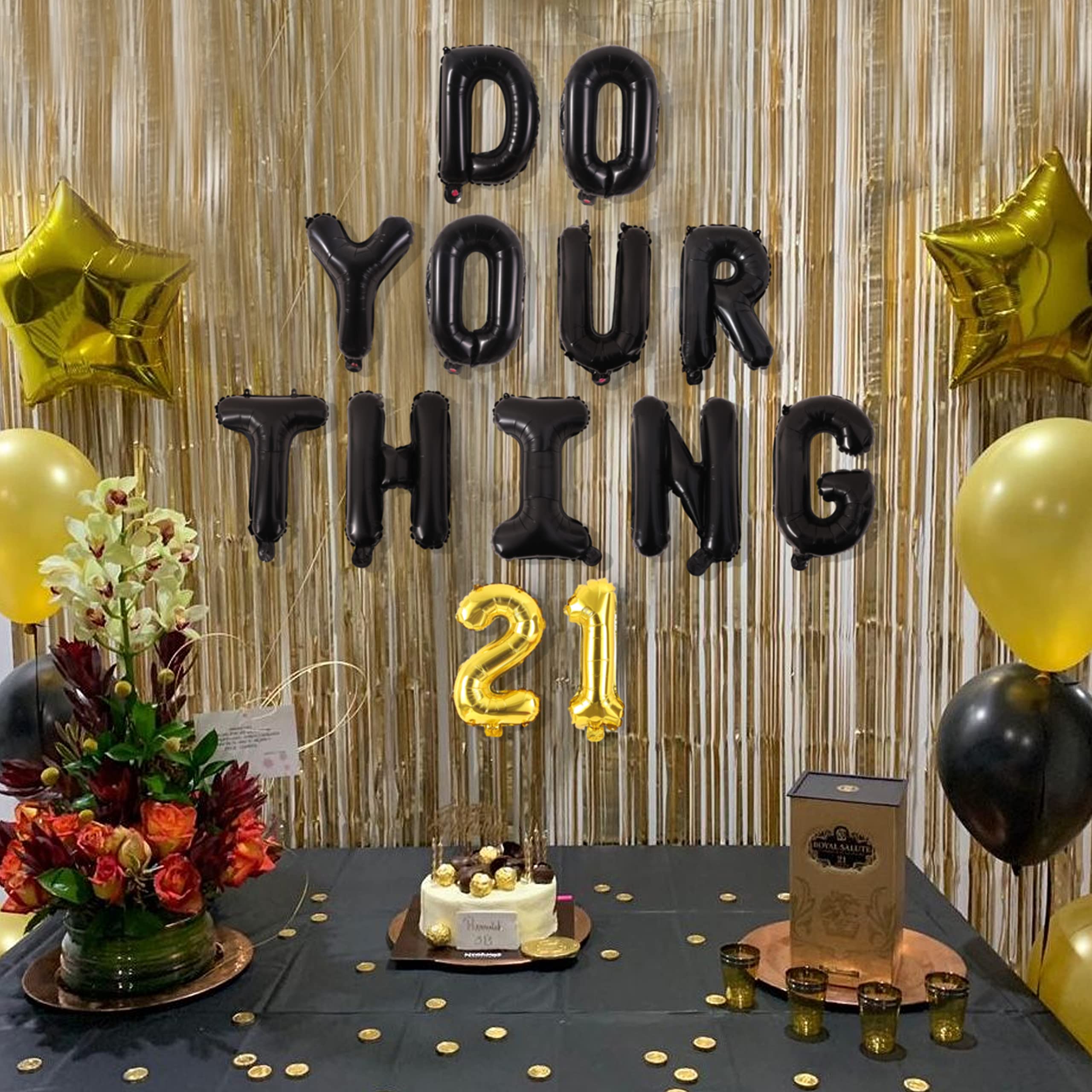 Mua Do Your Thing 21 Balloon Banner - 21st Birthday Decorations ...