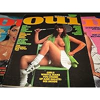 Oui Adult Magazine (Jerry Rubin & Abbie Hoffman , Mistresses , Herbs vs Drugs , King of the Gypsies, July 1977)