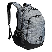 adidas Defender Team Sports Backpack, Jersey Onix Grey/Black, One Size