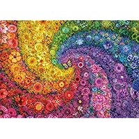 Buffalo Games - Color Explosion - Botanic Rainbow - 300 Large Piece Jigsaw Puzzle for Adults Challenging Puzzle Perfect for Game Nights
