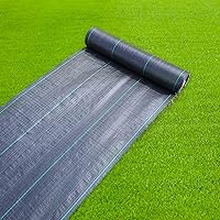 3ftx100ft Weed Barrier Landscape Fabric Heavy Duty, Premium 3.2oz Garden Weed Barrier, Easy Setup & Durable Woven Weed Control Landscaping Fabric