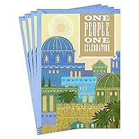 Hallmark Tree of Life Pack of Passover Cards, One People (4 Cards with Envelopes)