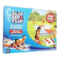 WHAT DO YOU MEME? Slip, Sip & Flip - The Outdoor Game Where Flip Cup Meets The Waterslide