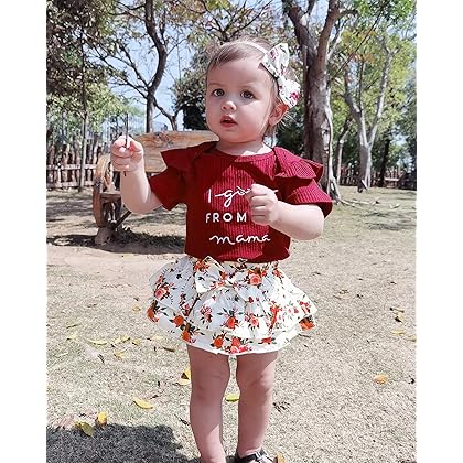 Newborn Infant Baby Girl Clothes Romper Shorts Set Floral Summer Outfits Cute Baby Clothes Girl