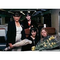 Vintage photo of View of people bring flower for Princess Diana.