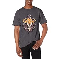 Disney Young Men's Patterned Scar T-Shirt