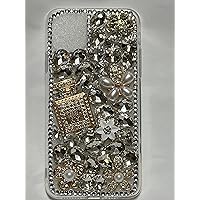 Handmade Perfume Bottle Bling Diamond Glitter iPhone Case (10/11 Pro Max, Gold)