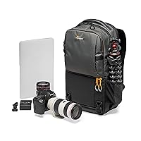 Lowepro Grey Fast 250 AW III Mirrorless DSLR Camera Backpack with QuickDoor Access, 13 Inch Laptop Compartment