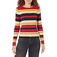 Tommy Hilfiger Women's Classic Fit Solid Cable V-Neck Sweater Pullover