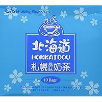 Casa Milky Flavor Tea, Hokkaidou Sapporo, 10-count Boxes (Pack of 1)