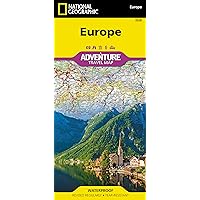 Europe Map (National Geographic Adventure Map, 3328)