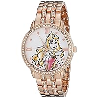 Disney Adult Glitz Analog Quartz CZ Bracelet Watch