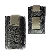 Genuine Leather Premium Mobile Case, Pouch for Honor Magic V2 Mobile Phone : BKBG Brown