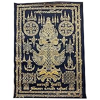 Miracle Jewelry Tow Wessuwan Giant Kuvera Rasun Sedthee Strong and Lucky for Life Magic Pendant by Lp Mee Tidtasiroh Wat Phontong Temple Surin