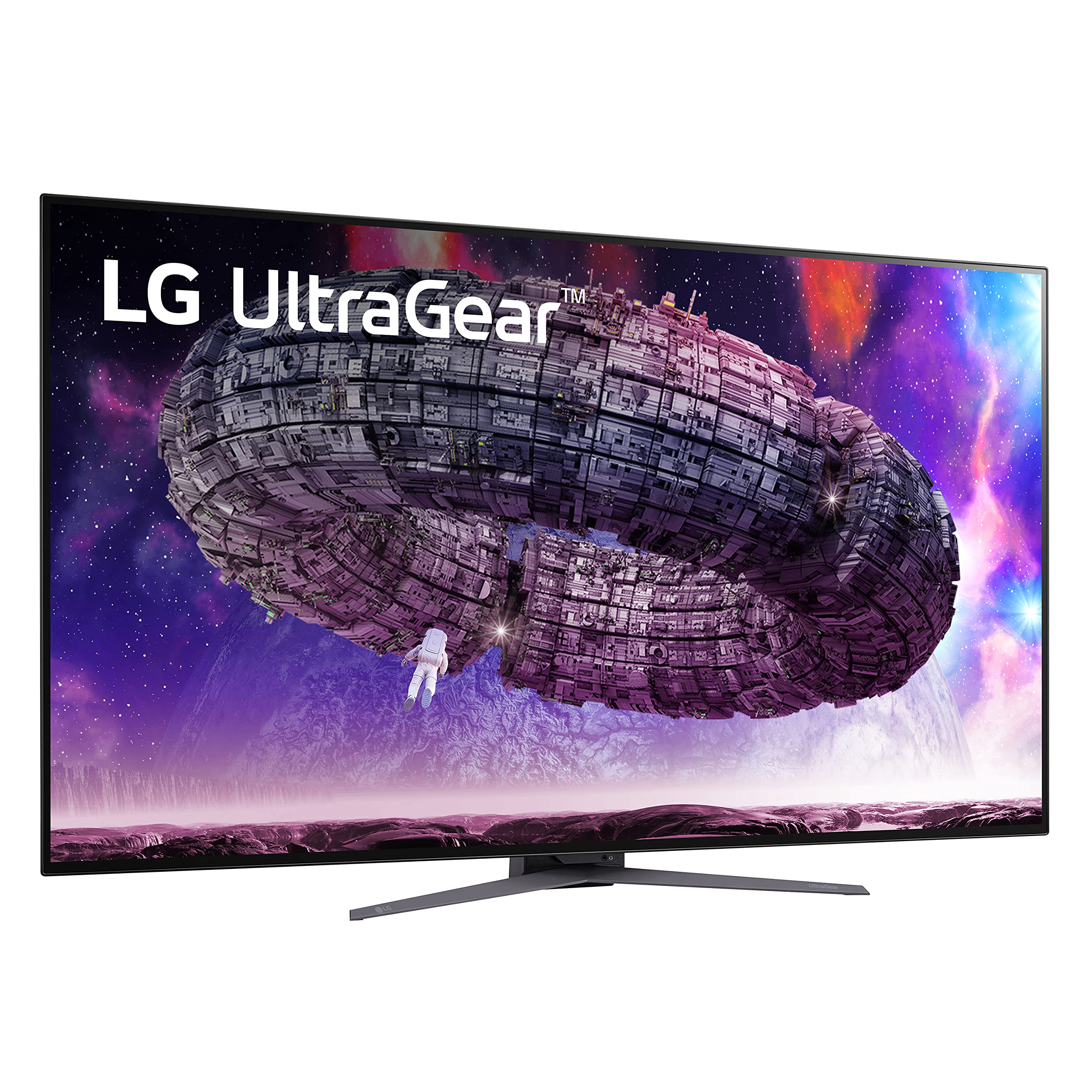 LG 48GQ900-B 48” Ultragear UHD OLED Gaming Monitor with Anti-Glare, 1.5M : 1 Contrast Ratio & DCI-P3 99% (Typ.) with HDR 10, .1ms (GtG) 120Hz Refresh Rate, HDMI 2.1,Black