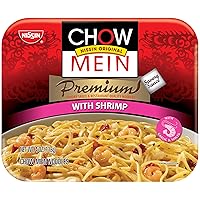 Nissin Chow Mein Q&E Shrimp, 4-Ounce Units (Pack of 8)