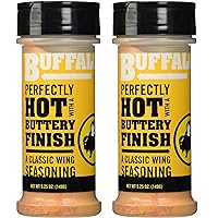 Buffalo Wild Wings Barbecue Sauces, Spices, Seasonings and Rubs For: Meat, Ribs, Rib, Chicken, Pork, Steak, Wings, Turkey, Barbecue, Smoker, Crock-Pot, Oven (Buffalo, (2) Pack)