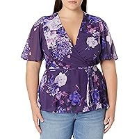 City Chic Women's Apparel Women's City Chic Plus Size Top Carmen PRT