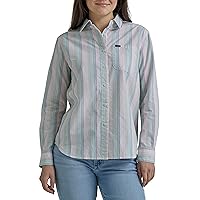 Lee Women's Legendary Long Sleeve All Purpose Button Down Shirt