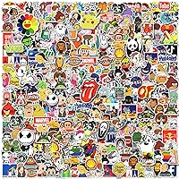 300PCS Cool Stickers for Adults, Brand Stickers for Teens, Waterproof Vinyl Stickers Pack for Water Bottles, Laptop, Skateboard, Luggage