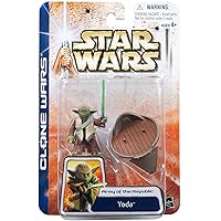 Star Wars Attack of The Clones Figure: Yoda (Clone Wars)