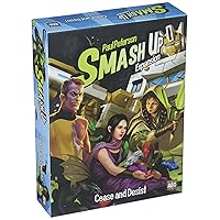 Smash Up Cease & Desist Expansion - Board Game, Card Game, Cartoon and Movie Parody, 2 to 4 Players, 30 to 45 Minute Play Time, for Ages 10 and Up, Alderac Entertainment Group (AEG)