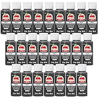 Apple Barrel Acrylic Paint in Assorted Colors, Black (Pack of 24) 2 oz, JA20504B- (Pack of 24)